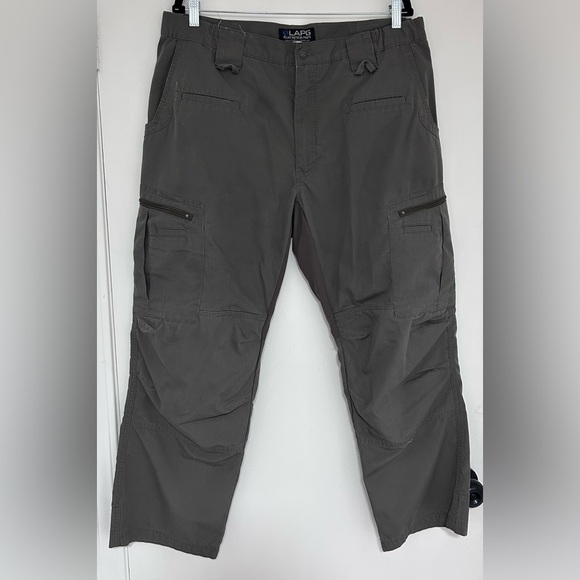⭐️ Men’s LAPG Gray Tactical Work Pants Size 38x30 - Picture 1 of 6